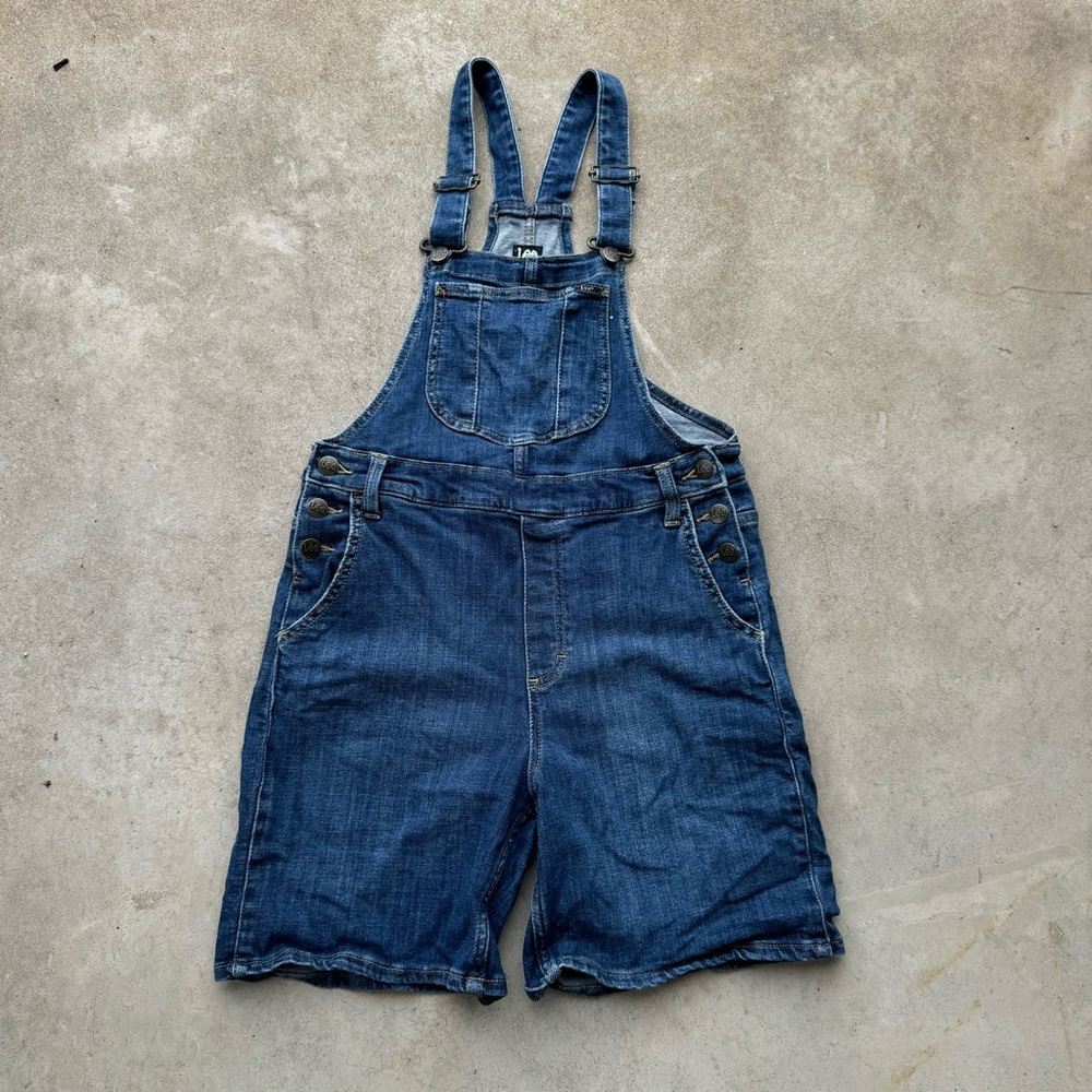 Vintage Lee short Denim overalls